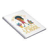 Carnet Illustration de princesse mignonne pour la rentrée (Côté Droit)