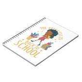 Carnet Illustration de princesse mignonne pour la rentrée (Côté gauche)