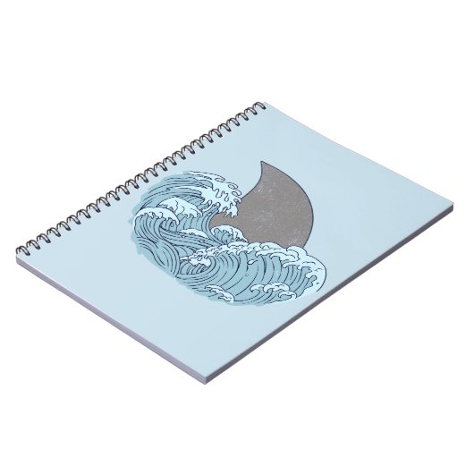 Carnet Illustration de requin (Côté gauche)