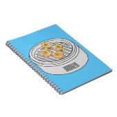 Carnet Illustration de Shumai dim sum (Côté Droit)