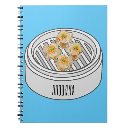 Carnet Illustration de Shumai dim sum (Devant)