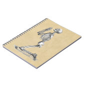 Carnet Illustration de squelette anatomique (Côté gauche)