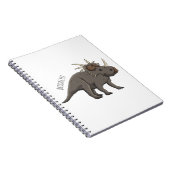 Carnet Illustration de Styracosaurus (Côté Droit)