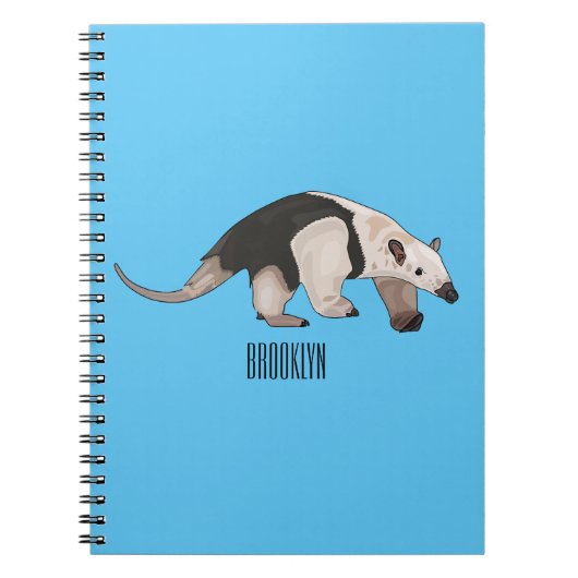 Carnet Illustration de Tamandua (Devant)