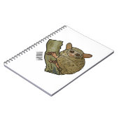 Carnet Illustration de Tarsier (Côté gauche)