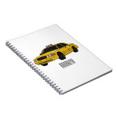 Carnet Illustration de taxi (Côté Droit)
