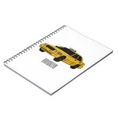 Carnet Illustration de taxi (Côté gauche)