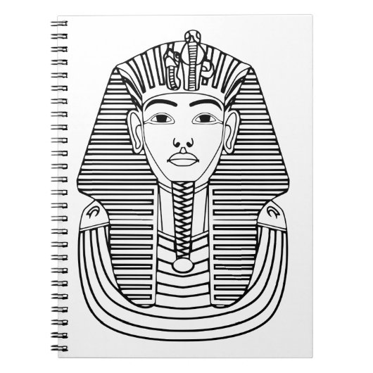 Carnet Illustration de Toutankhamon (Devant)