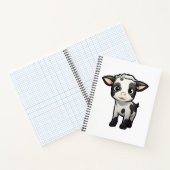 Carnet Illustration de vache de dessin animé (Intérieur)