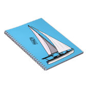 Carnet Illustration de voilier (Côté Droit)