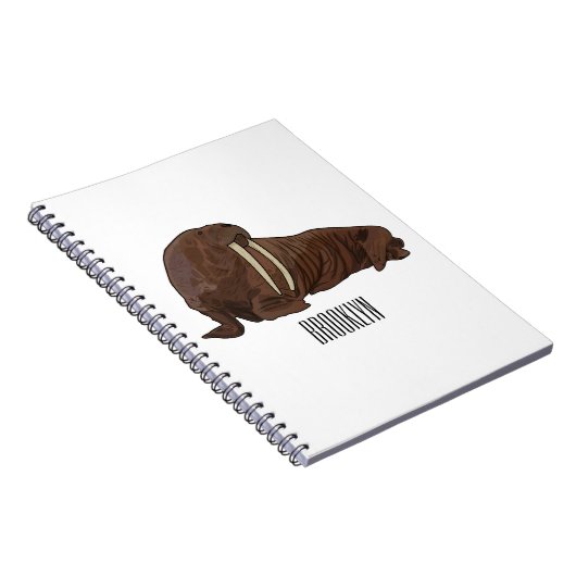Carnet Illustration de Walrus (Côté Droit)