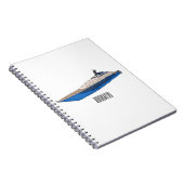 Carnet Illustration de yacht (Côté Droit)