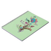 Carnet illustration décorative (Côté gauche)