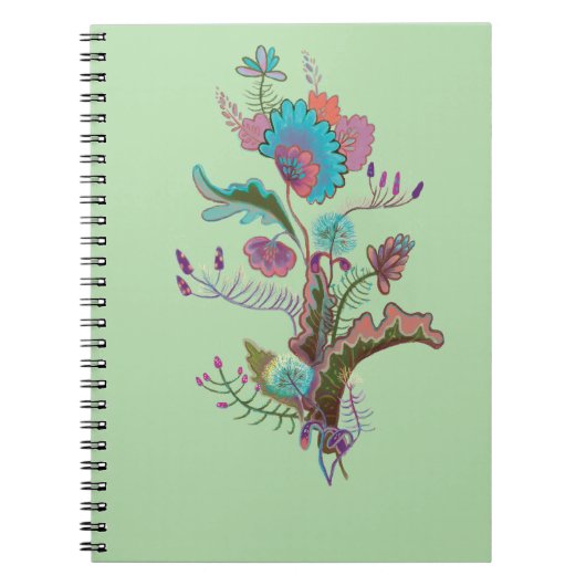 Carnet illustration décorative (Devant)