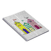 Carnet Illustration des Beach Huts 1 (Côté Droit)