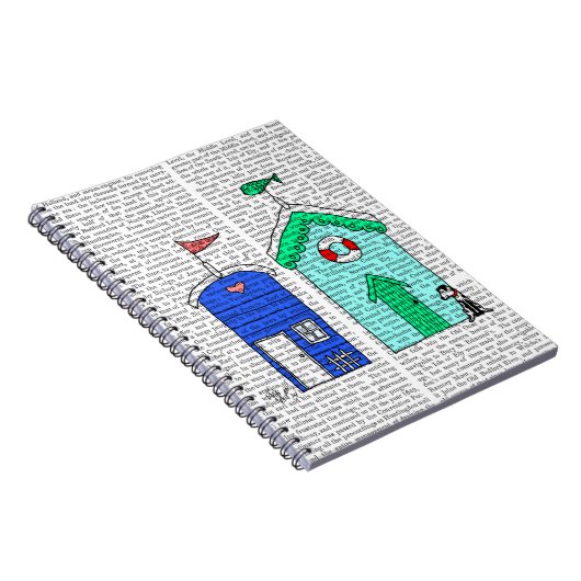 Carnet Illustration des Beach Huts 2 (Côté Droit)