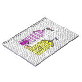 Carnet Illustration des Beach Huts 3 (Côté gauche)