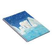 Carnet Illustration des ours polaires (Côté Droit)