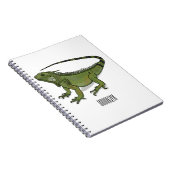 Carnet Illustration d'Iguana (Côté Droit)