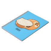 Carnet Illustration d'oignon (Côté gauche)