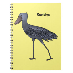 Carnet Illustration d'oiseau de cordonnier