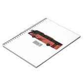 Carnet Illustration du bus (Côté gauche)