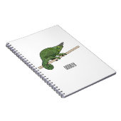 Carnet Illustration du caméléon de Jackson (Côté Droit)