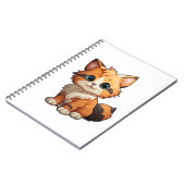 Carnet Illustration du chat de dessin (Côté gauche)