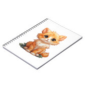 Carnet Illustration du chat de dessin (Côté gauche)