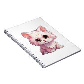 Carnet Illustration du chat de dessin (Côté Droit)
