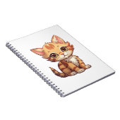 Carnet Illustration du chat de dessin (Côté Droit)