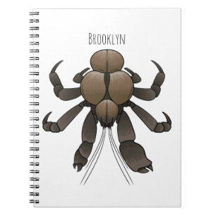 Carnet Illustration du crabe de coco