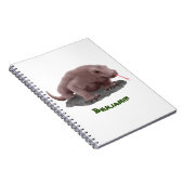 Carnet Illustration du dragon de Komodo (Côté Droit)