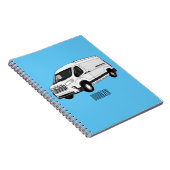 Carnet Illustration du fourgon de livraison (Côté Droit)