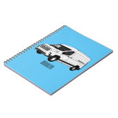 Carnet Illustration du fourgon de livraison (Côté gauche)