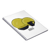 Carnet Illustration du jeu de produits de table (Côté Droit)