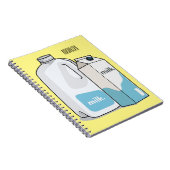 Carnet Illustration du lait (Côté Droit)