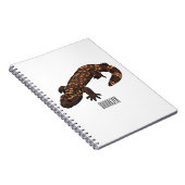 Carnet Illustration du monstre Gila (Côté Droit)