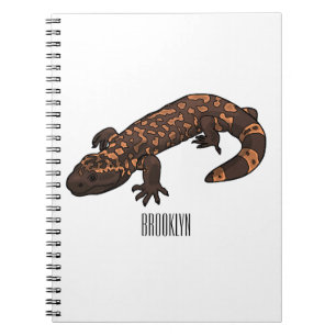 Carnet Illustration du monstre Gila