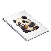 Carnet Illustration du panda de dessin (Côté Droit)