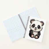 Carnet Illustration du panda de dessin (Intérieur)