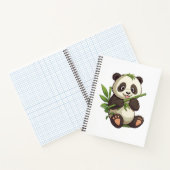 Carnet Illustration du panda de dessin (Intérieur)