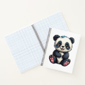 Carnet Illustration du panda de dessin (Intérieur)