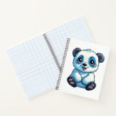Carnet Illustration du panda de dessin (Intérieur)