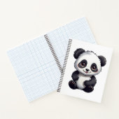 Carnet Illustration du panda de dessin (Intérieur)