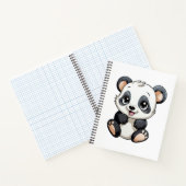 Carnet Illustration du panda de dessin (Intérieur)