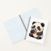 Carnet Illustration du panda de dessin (Intérieur)