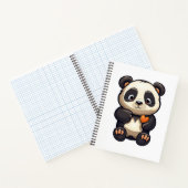 Carnet Illustration du panda de dessin (Intérieur)