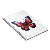 Carnet Illustration du papillon de dessin (Côté Droit)