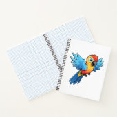 Carnet Illustration du perroquet de dessin (Intérieur)